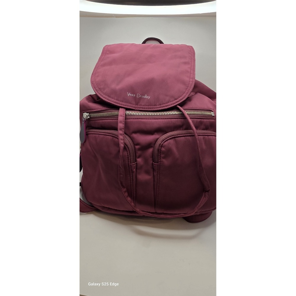 Vera Bradley Midtown Cargo Backpack Hawthorne Rose